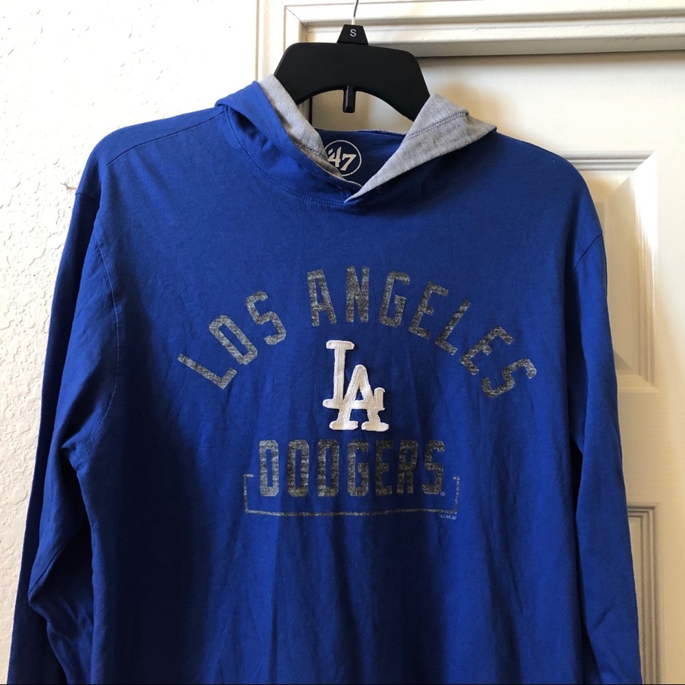 LA Dodgers 47 Long Sleeve Hooded Shirt